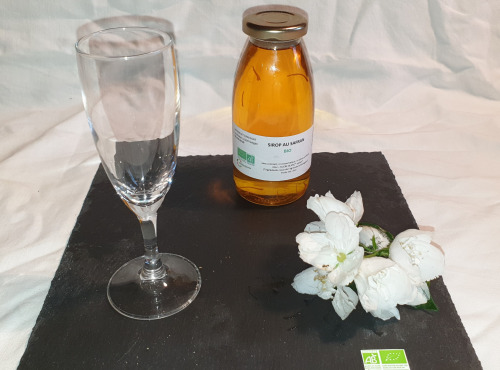 La Ferme du Montet - Sirop de Safran - sucre blanc - Bio - 25cl