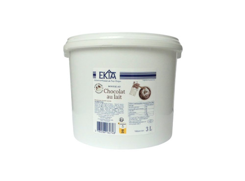 Bastidarra - Ekia - MOUSSE CHOCOLAT LAIT 3L
