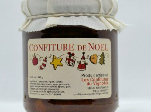 Maison Schmid - Confiture de Noël - Les Confitures du Vignoble