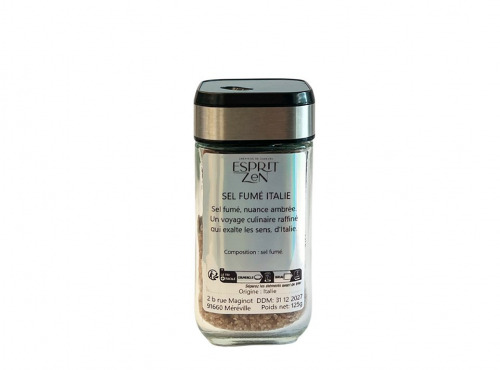 Esprit Zen - Doseur - Sel Fumé - Italie -125G
