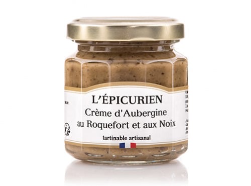 L'Epicurien - Crème d’Aubergines au Roquefort et aux Noix