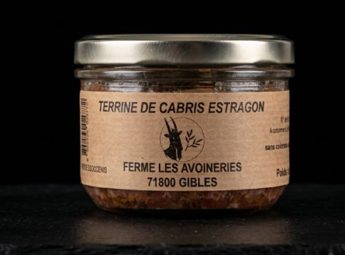 Ferme les Avoineries - Terrine de chevreau estragon 180g