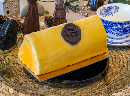 Mademoiselle Fayel - Bûche Glacée Bio : La Délicate 6 personnes