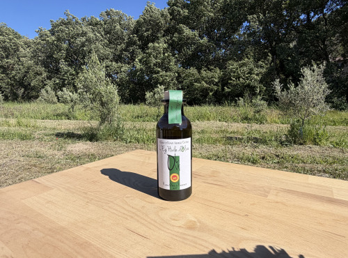 Le Moulin à Olives d’Éguilles - Huile d'Olive Fruité Vert - AOP Provence - Bouteille 250 mL