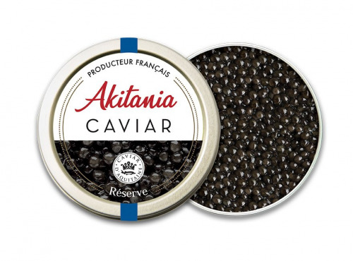 Akitania, Caviar d'Aquitaine - Lot de 5 boites Caviar d'Aquitaine Réserve 10g
