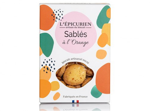 L'Epicurien - Sablés à L'Orange - 120g