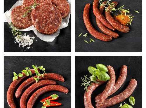 Bisons d'Auvergne - [SURGELE] Colis Barbecue de bison - 4 personnes