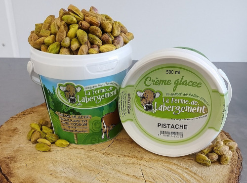La Ferme de Labergement - Crème glacée 500 ml Pistache