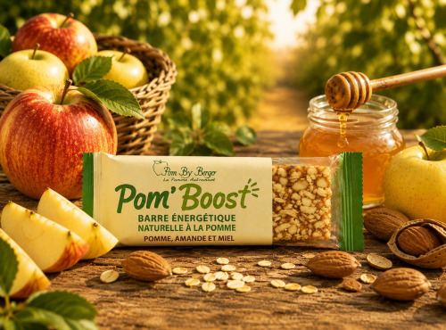 Pom Bio Berger - Barre énergétique aux pommes