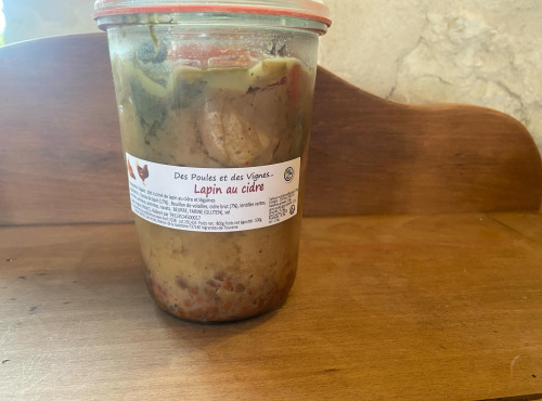 Des Poules et des Vignes à Bourgueil - Lapin au cidre