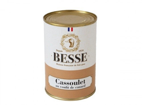 Foie Gras BESSE - Cassoulet landais au confit 400g