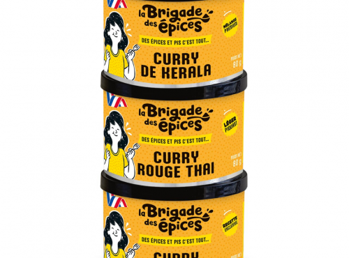 La Brigade des Epices - Curry Lover Set : lot de 3 Curry