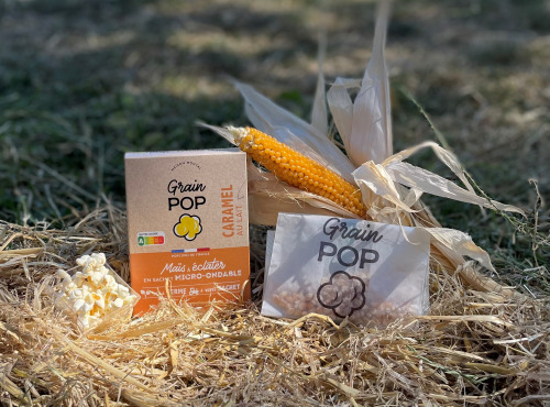 Grain Pop - Maïs à Popcorn saveur Caramel