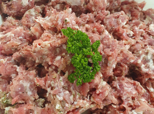 Ferme de la Paumerais - CHAIR MELANGE FABRICATION SAUCISSES BRETONNES - 2,5 KG