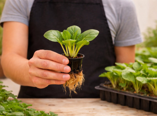 Nature et Saveurs - Ferme Aquaponique et Permacole Astérienne - Semis de pak choï — vigueur et douceur asiatique
