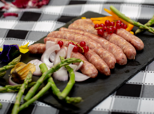 La ferme Grandvillain - Saucisses De Poulet Nature 12 X 60 G