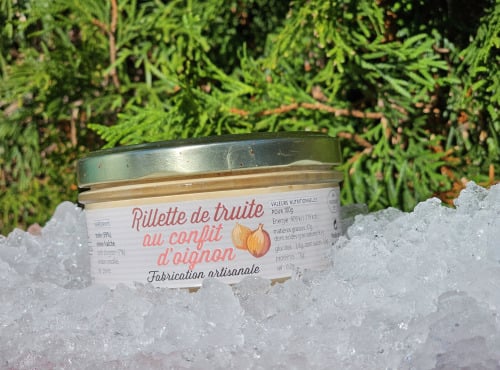 La Truite du Mézenc - Rillette de truite au confit d'oignon