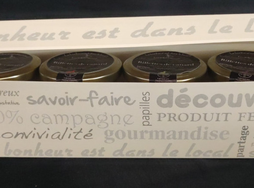 Les Délices du Coin - Coffret Découverte – 2 rillettes 80g et 2 toastinades 100g