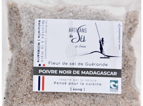 Artisans du Sel - Fleur de Sel de Guérande au Poivre Noir 100g x 14