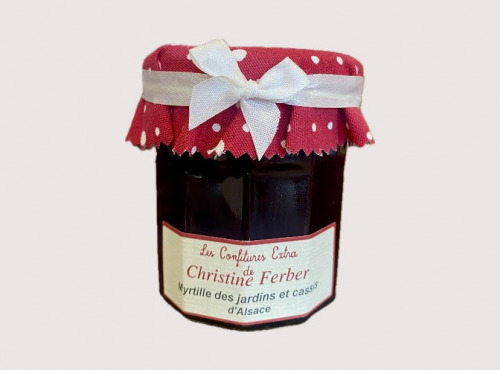 Maison Schmid - Confiture Extra de Christine Ferber - Myrtille des jardins et cassis d'Alsace