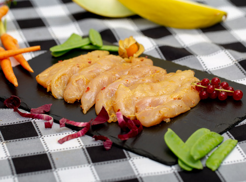 La ferme Grandvillain - Aiguillettes De Poulet À L’indienne 12 X 60 G