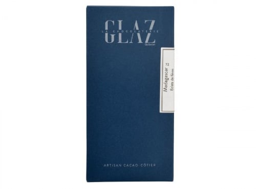 Glaz la chocolaterie de la presqu’île - Tablette chocolat noir Madagascar 72%