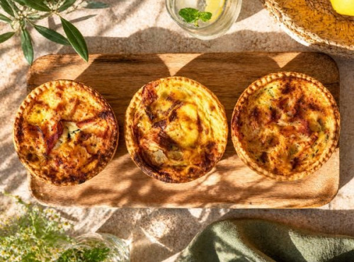 Poissonnerie Robert - Quiche Saumon Poireaux