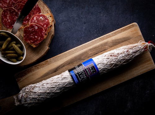 Charcuterie Bobosse - Véritable rosette de Lyon au jambon 500g