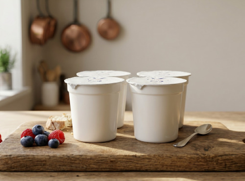 Ferme de Chavenne - Lot de 4 yaourt sucré au lait de vache 4x125g