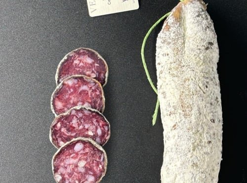 Venandi Sauvage par Nature - Saucisson de Cerf Sauvage Français à l'Ail des ours - 12x180g