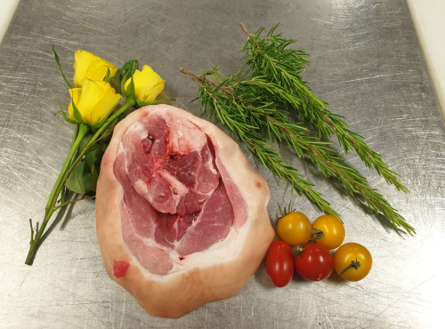 La Ferme du Montet - [SURGELÉ] Jarret - porc noir Gascon 1kg