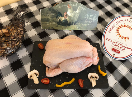 La ferme Grandvillain - [Précommande] Poularde Fermiere - 2kg