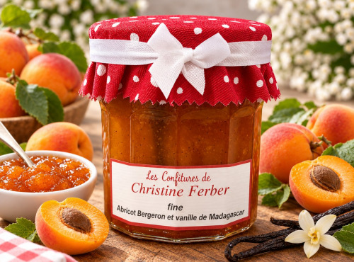 Maison Schmid - Confitures Extra de Christine Ferber - Abricot Bergeron et vanille de Madagascar