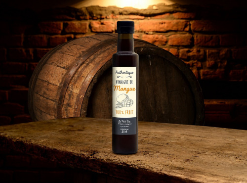 Vinaigres le petit Bio - Vinaigre de Mangue bio - 25cl