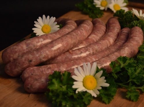 La Ferme des Peupliers - 6 Saucisses aux herbes 600g