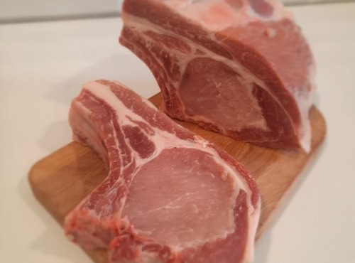 La charcuterie des Alpilles - Côtes de porc x4 -1,4 kg