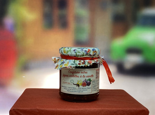 Les Perles Rouges - Confiture Extra De Figues Violettes À La Vanille