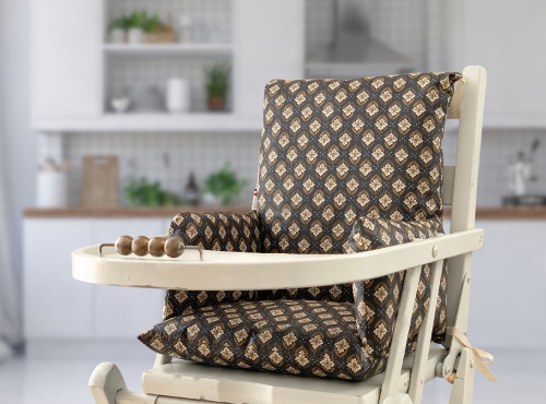 Timouny - Coussin de chaise haute, imperméable, modèle Marius