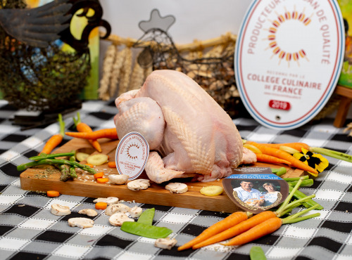 La ferme Grandvillain - Chorizos de poulet précuits - 6 x 80 g