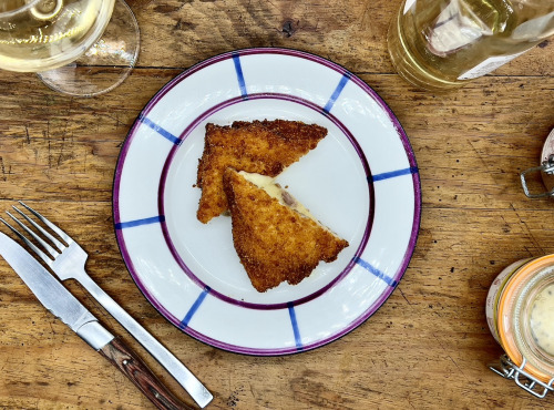 Ferme de Vertessec - Cordon bleu au jambon de la ferme et à l'emmental X2  - 300g