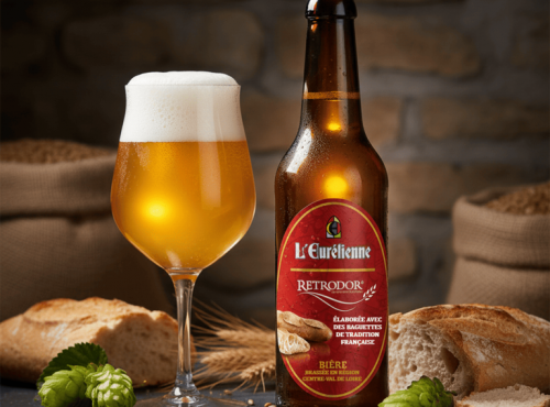 Bière L’Eurélienne – Brasserie de Chandres - BIERE BLONDE RETRODOR L'Eurélienne 33CL