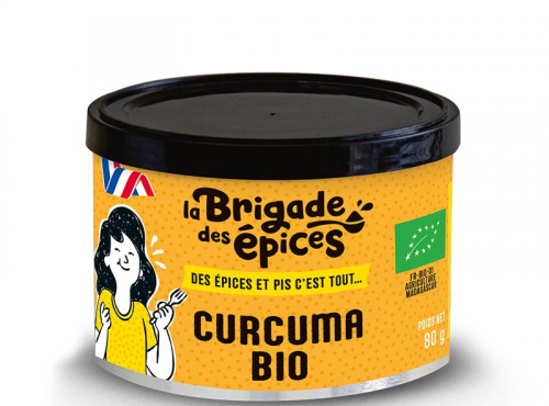 La Brigade des Epices - Curcuma BIO - 5% de curcumine - 80g