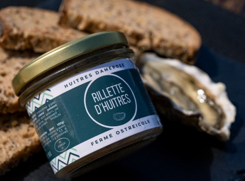 Huitres Damerose - Rillettes d'huîtres 90g