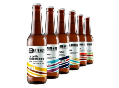 Brasserie Artemus - Coffret découvertes assortiment de nos bières artisanales - pack de 12x33cl