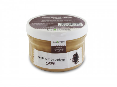 BEILLEVAIRE - Petit pot de crème - Café