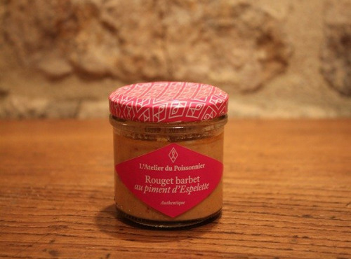 La Ferme DUVAL - Rillette Rouget barbet au piment d'Espelette - 90g