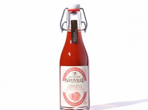 Huilerie de Neuville - Vinaigre & Poivron Piment d'Espelette 25cl