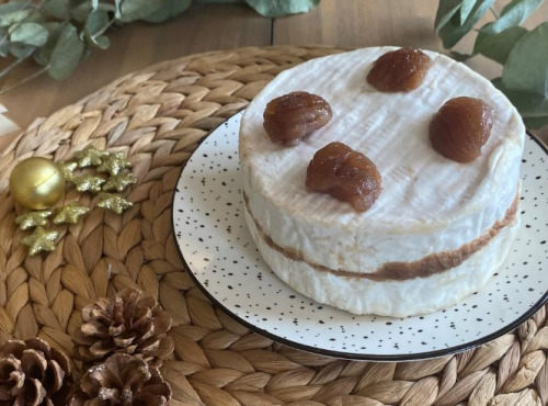 Fromage Gourmet - Crémeux à la crème de marrons Maison