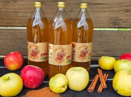 Le verger bio de Quinsac - Lot de 3 jus : La Cuvée de Noël BIO et DEMETER