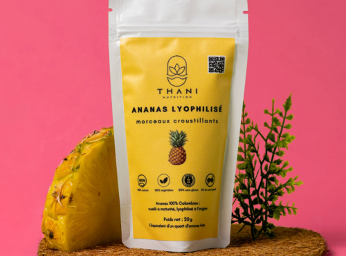 La Cooperativa - Ananas Lyophilisé en lot 6x20g